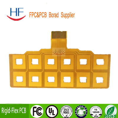 Lamierte HDI Flex FPC 4oz PCB-Druckschirmplatte HASL Bleifrei hohe Qualität One-Stop-Service