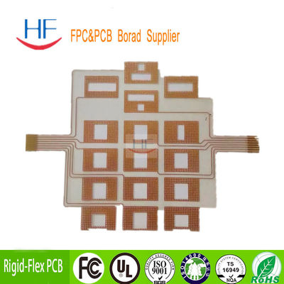 Flexible FR4 doppelseitige PCB-Fabrikation 2 Schicht OEM