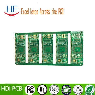 ENIG FR4 HDI Starr-PCB-Mutterplatte Herstellung Immersion Gold 1,0 mm