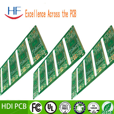 HDI Blind Buried Hole PCB 4oz 3mil FR4 Leiterplatte HASL