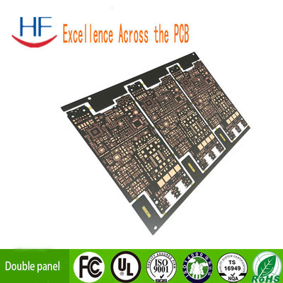 Hochpräzisionsprototyp PCB-Druckschirmplatte Schwarze Platte 4 Schicht Bleifrei Oberflächenveredelung