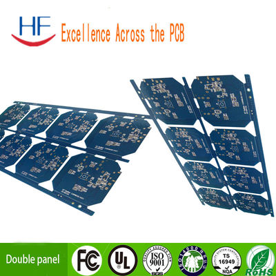 Bleifreies Mehrschicht-PCB-Schaltplatte Custom Blue Solder Mask Fr4 Basismaterial