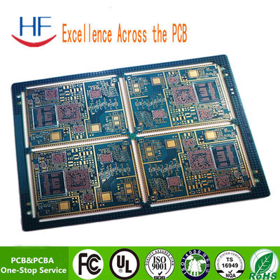 Mehrschicht FR4 doppelseitiges PCB-Rigid Board 2 Schicht Immersionsgold