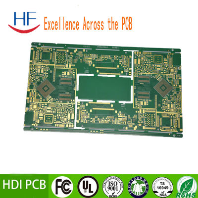 Hochpräzisions-PCB-Prototypen-Schaltplatten-Service 8 Schicht-Eintauchen-Gold-Oberfläche