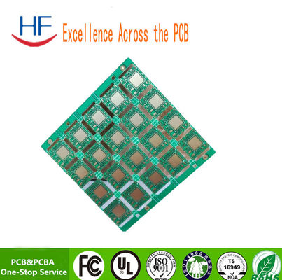 Metallhalbloch-HDI-Schweißplatten-PCB-Design mit Zinnplattierung