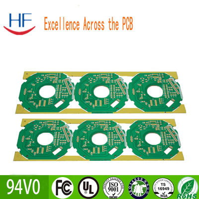 FR4-Material Einseitig gedruckte Leiterplatte 1,6 mm Oberflächenabschluss Osp-Linie Breite 0,35 mm