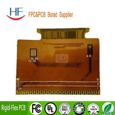 Schaltkreis Flex PCB Board RU 94V 0 4oz FPC 0,2mm 3mil Loch