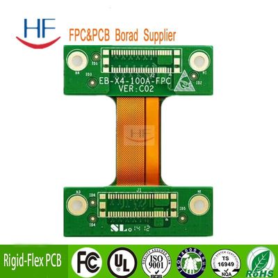ODM LED-Schnelldreh-Flex-PCB-Schaltplattenhersteller 1,2 mm