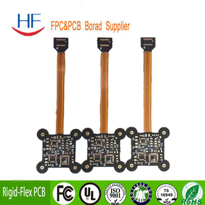 HASL Einseitige Leiterplatte schnelle Drehung starre Flexible Leiterplatte FR4 3oz Kupfer mit Osp