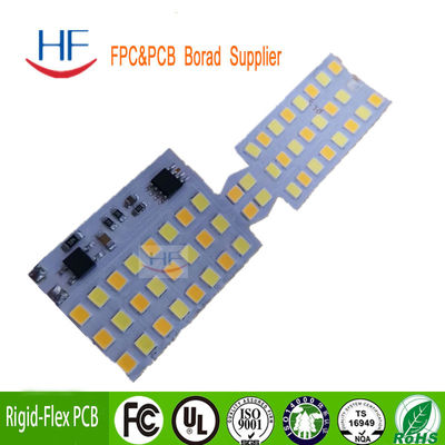 1OZ Kupfer-LED-Rigid-Flexible-PCB-Schnelldreh-Schaltplatten-Bund 2 Schicht