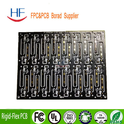 High TG Fast Turn Rigid Flex PCB Prototyp Schaltplatte ENIG