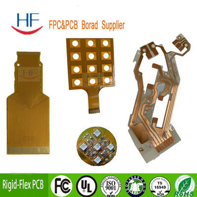 Bleifreies, starres, flexibles PCB-Prototyp 3 Millimeter 4 Unzen FPC