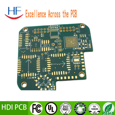 Hochleistungscomputer HDI-PCB-Fabrikation Rohs-Schaltplatte individuell