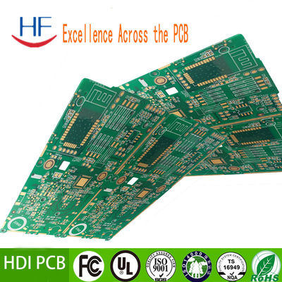 1.2MM starre HDI-PCB-Fabrikationsplatte für Batterien 6 Schicht
