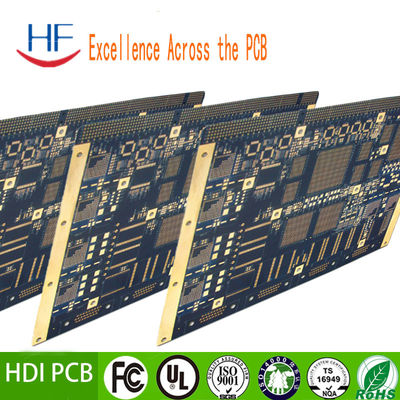 Hochleistungscomputer HDI-PCB-Fabrikation Rohs-Schaltplatte individuell