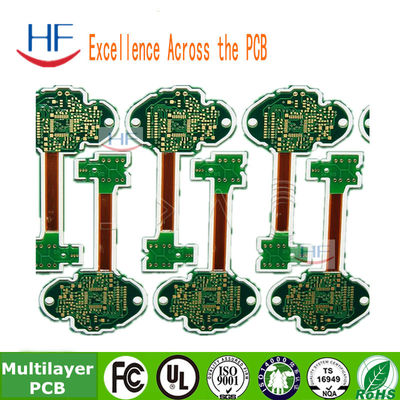 Electronics Device HASL 4oz HDI Rigid Flex PCB Board