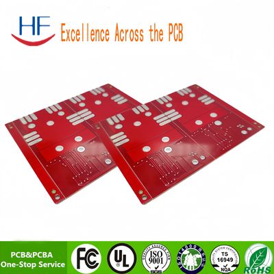 Red Oil Rigid Double-Sided Printed Circuit Board Anpassung Prototyp-PCB