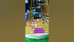 Wie man eine Diode richtig installiert, achten Sie auf die Anoden- und Kathodenzeichen. # Tutorial #Tipps